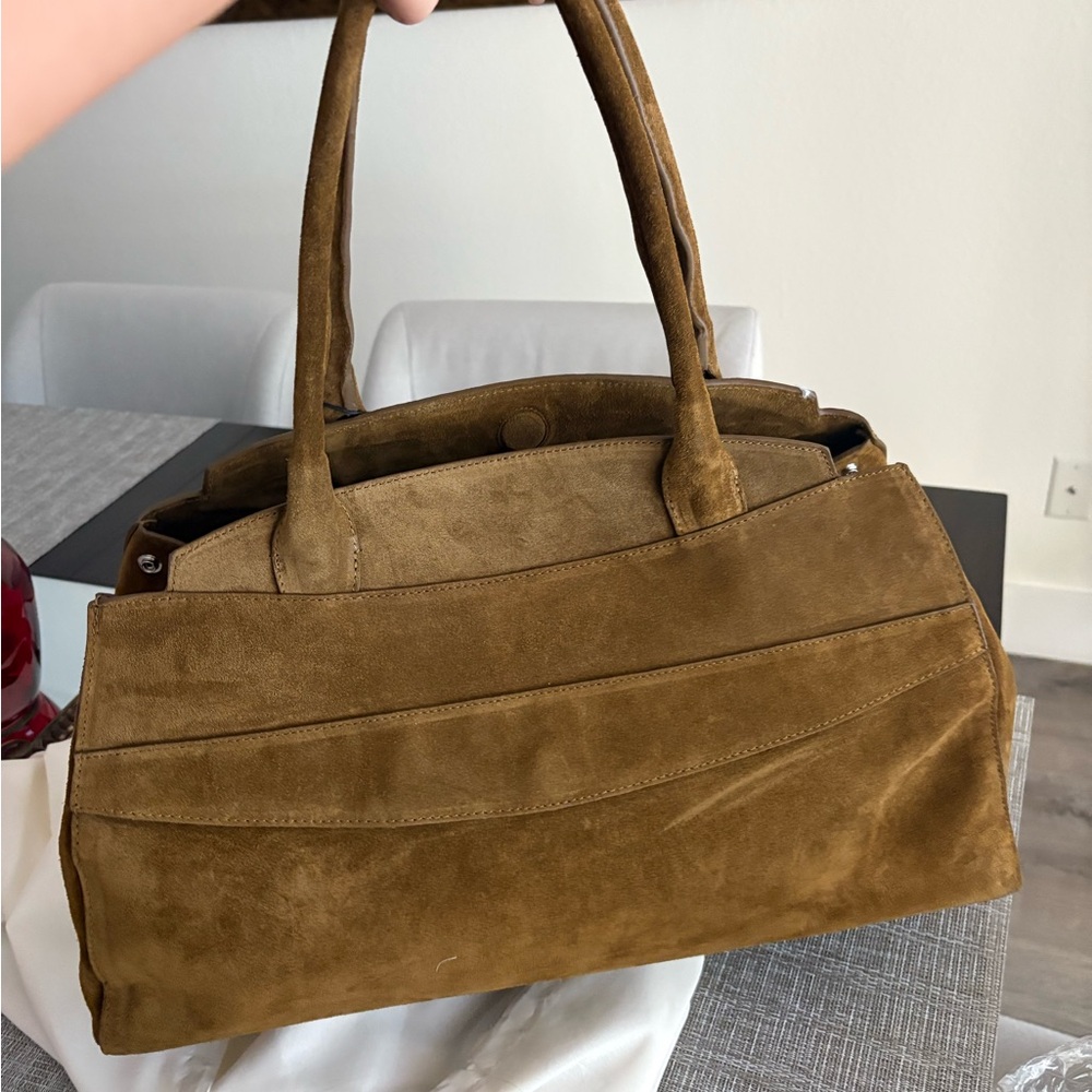 NWT Limited Edition Zara Suede leather bag - Picture 8 of 13